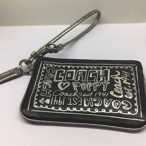 Coach Poppy Wristlet